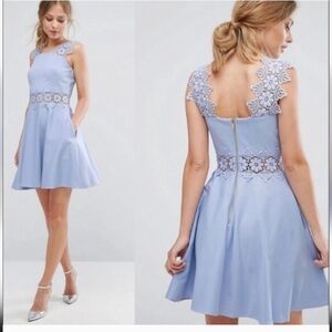 Ted Baker London Monna - A-Line Midi Lace Dress